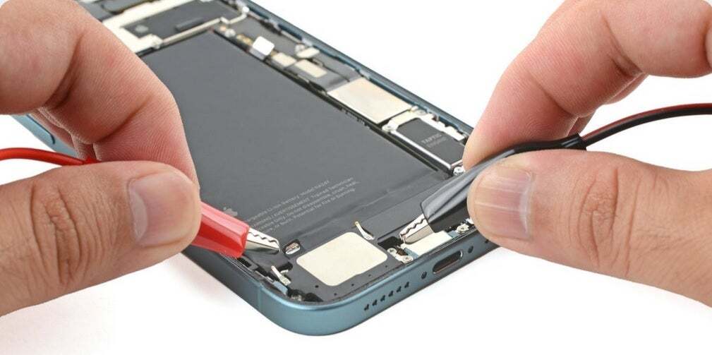 The battery glue used on the non-Pro iPhone 16 models will be used on all four iPhone 17 series models. | Image credit-iFixit - iPhone 17 release date expectations, price estimates, and upgrades