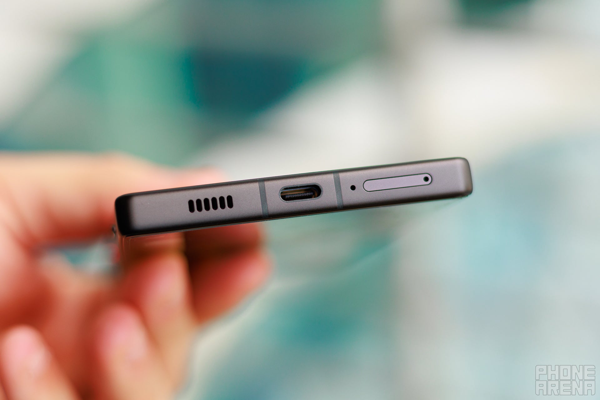 A look at the Nubia Z70 Ultra's USB-C port (Image by PhoneArena) - Nubia Z70 Ultra review: A value-packed flagship with cutting-edge performance