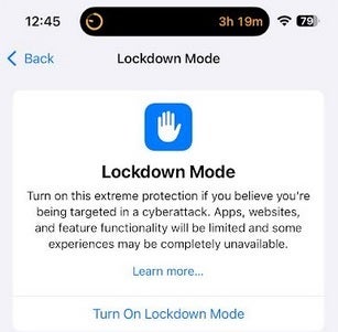 Lockdown Mode protects you and your iPhone from a cyberattack. | Image credit-PhoneArena - Here&#039;s how to use the feature that protects your iPhone in case of a major cyber attack