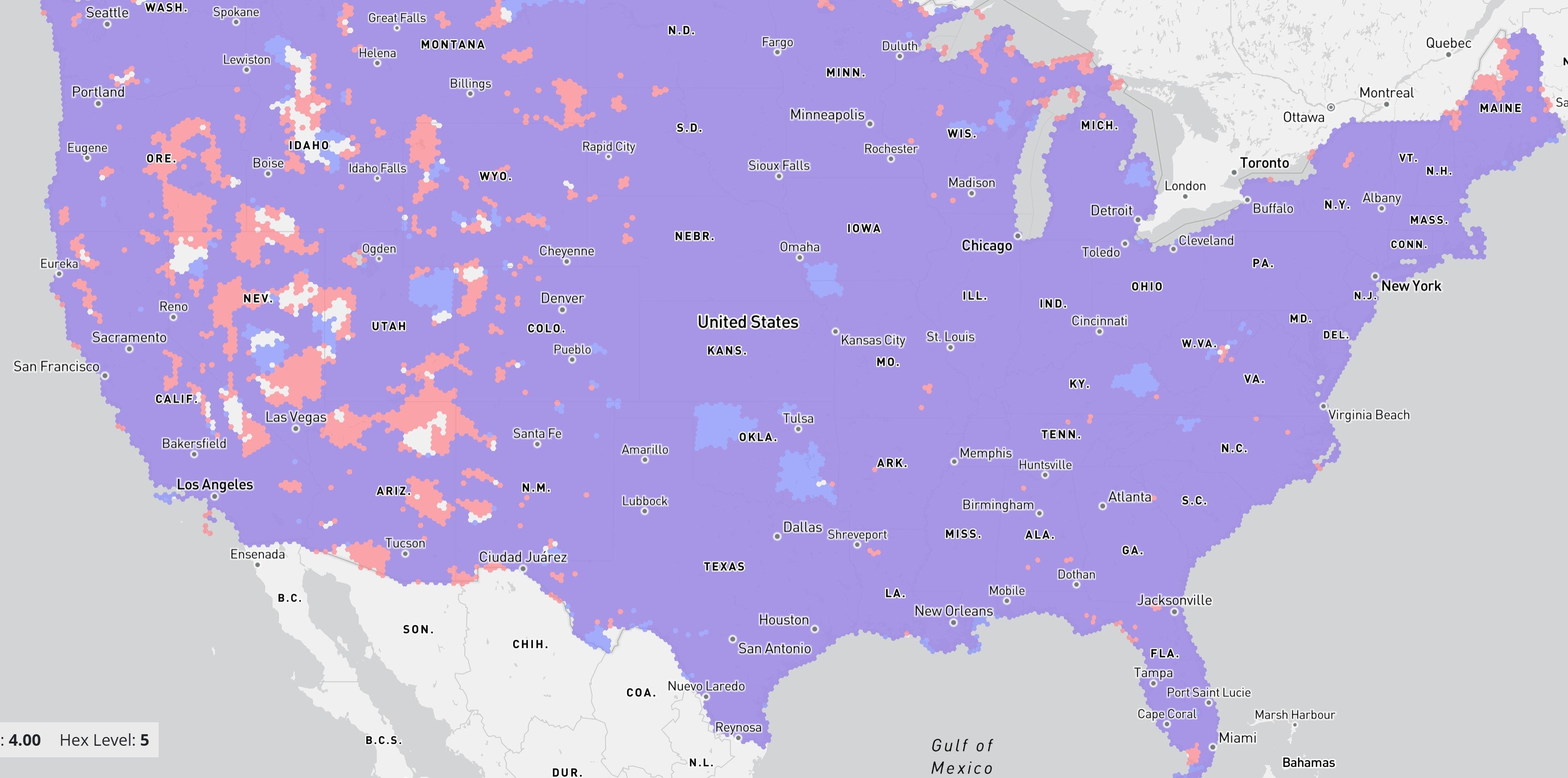 t-mobile vs verizon coverage map