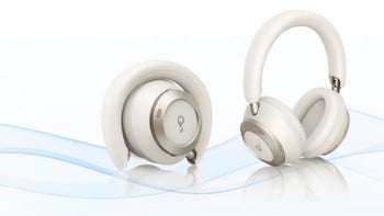 Soundcore Space One Pro headphones in white