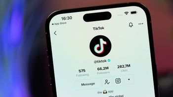 The TikTok app in the App Store.